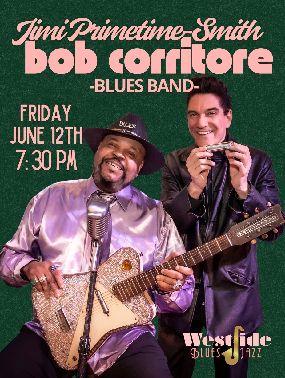 Jimi Primetime Smith & Bob Corritore Blues Band (BLUES) event photo