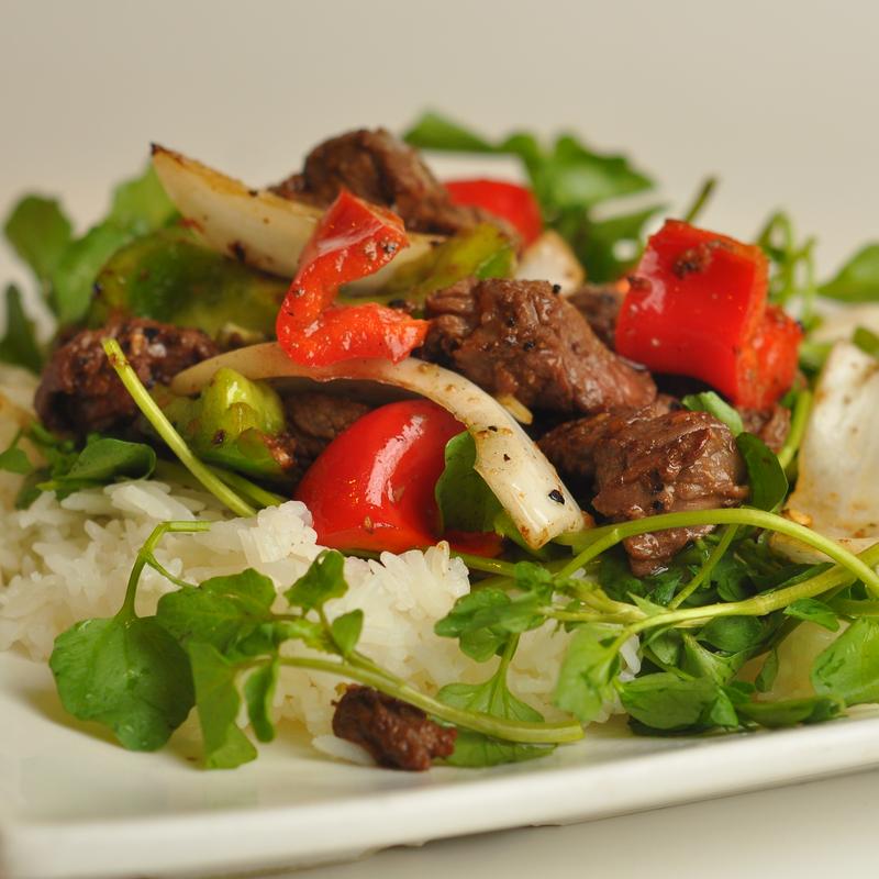 French Style Cubed Beef photo