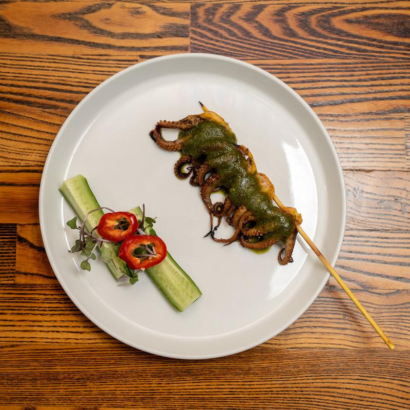 menu item 10 of 19, Grilled Baby Octopus