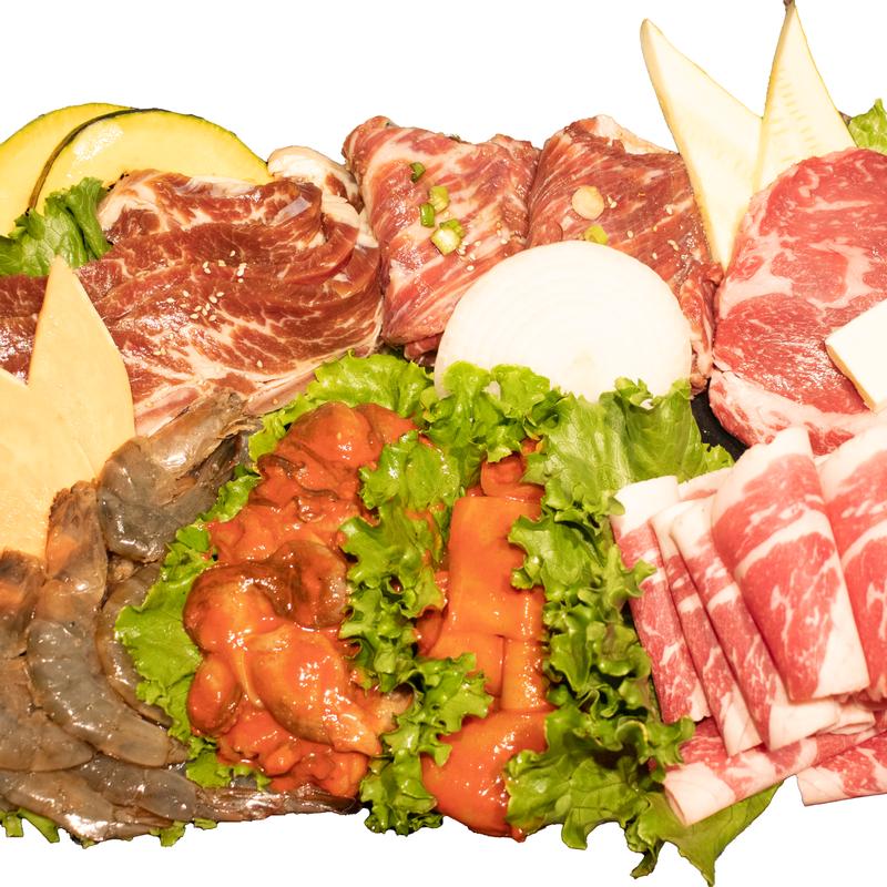 Premium Beef & Seafood Combo (Feeds 3-4 people) photo