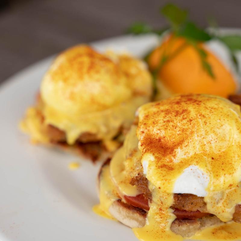 Crab Cake Benedict photo