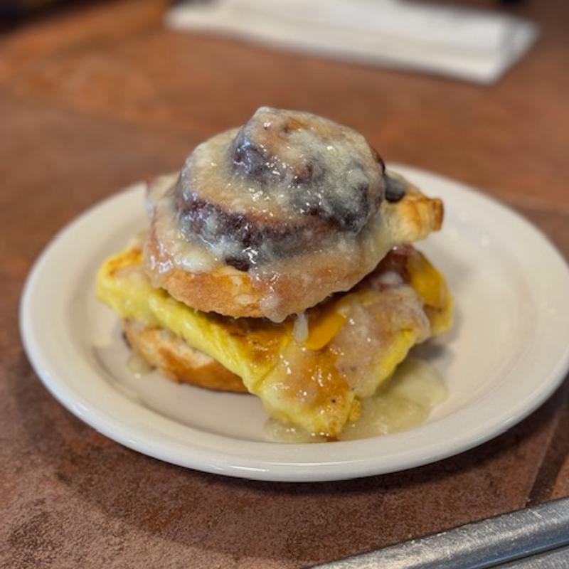 Cinnamon Roll Breakfast Sammie photo