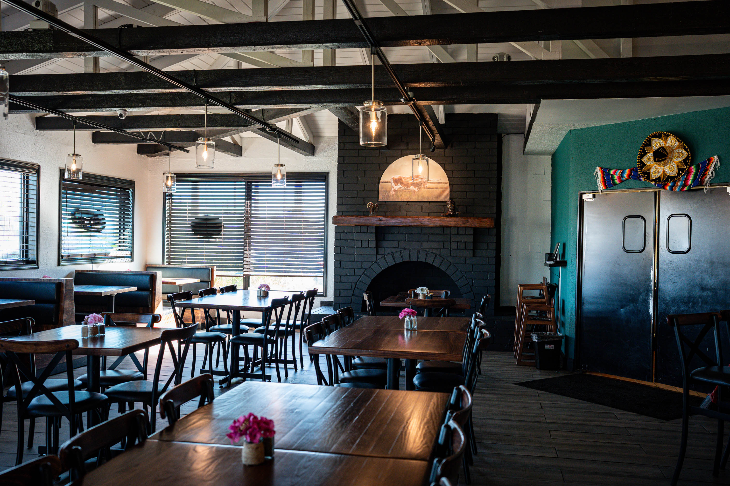 Interior, main seating space