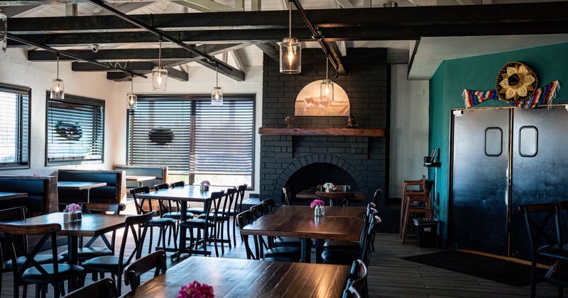 Interior, main seating space