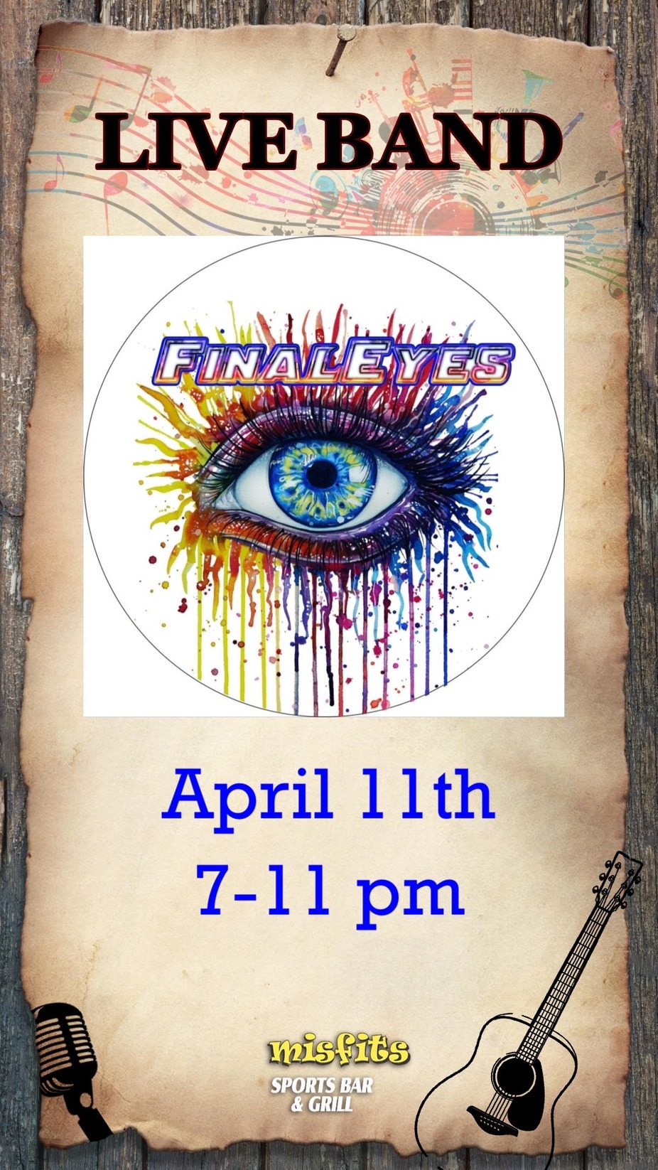 Final Eyes event photo