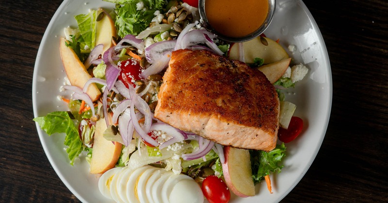 Cellar Grilled Salmon Salad