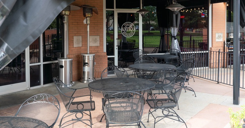 Exterior, seating place on patio