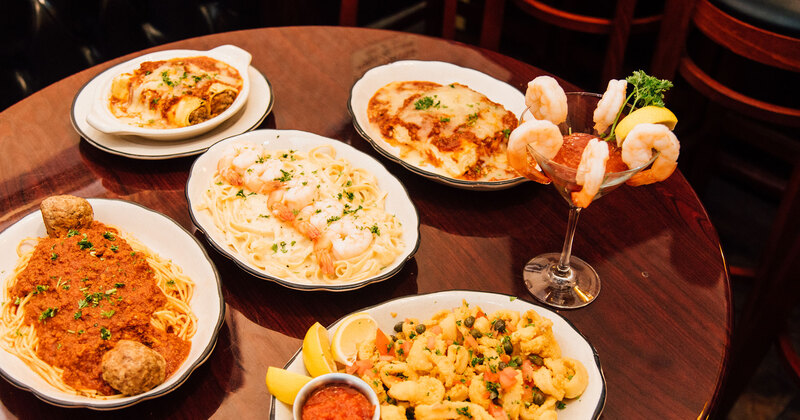 Different types of food on the table