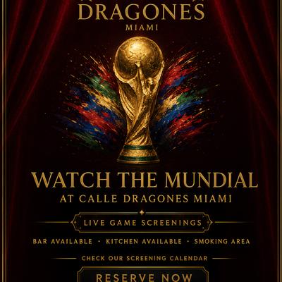 Fifa world cup matches at calle dragones.