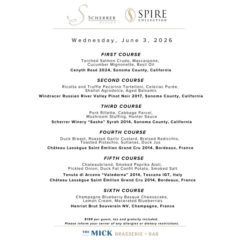A Night with Master Sommelier Michael Jordan event