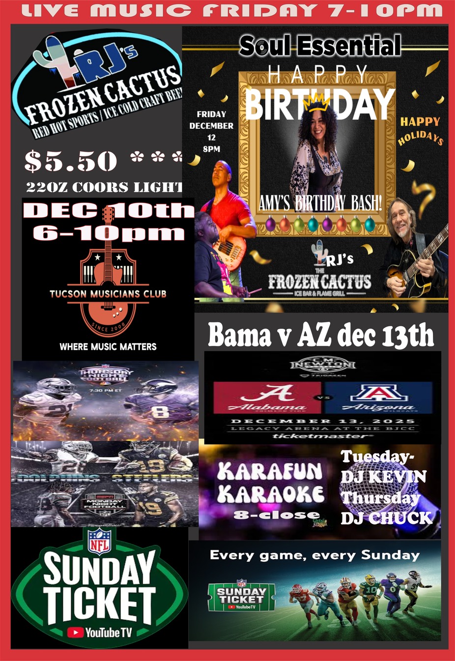 NFL SUNDAY TICKET event photo