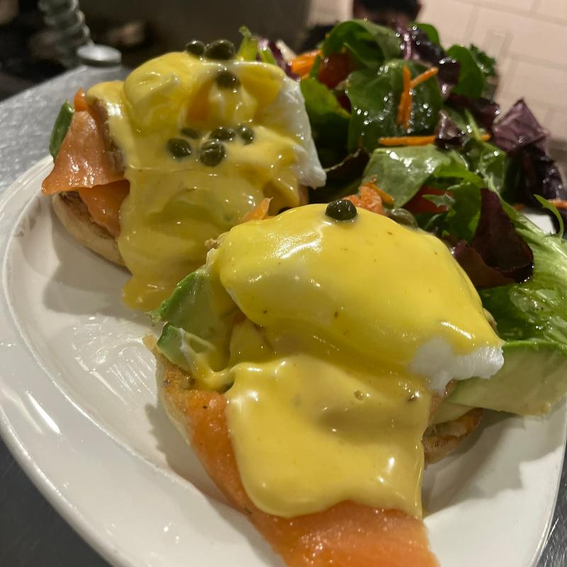 Salmon Benedict photo