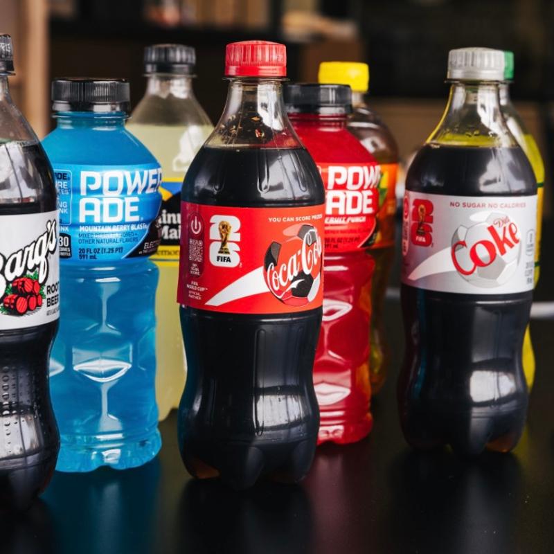 menu item 37 of 47, Coke Products