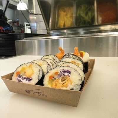 Tempura Battered Shrimp Kimbap photo