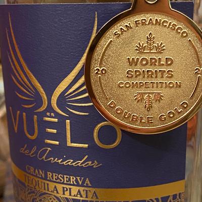 Award Winning Vuelo Plata Tequila