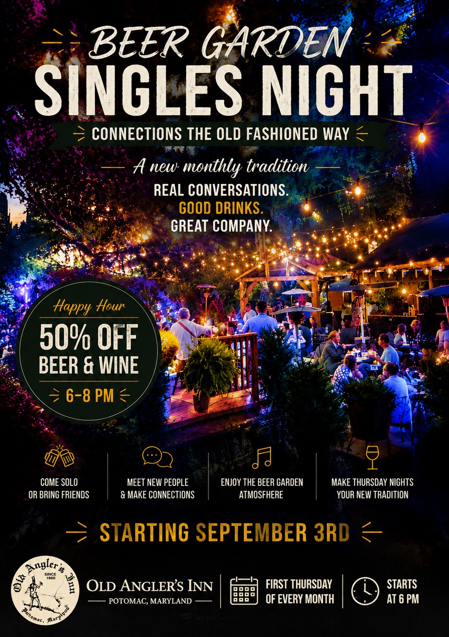 Singles Night in the Garden event photo