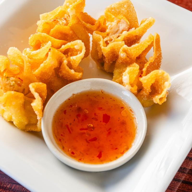 menu item 2 of 8, Krab Rangoon