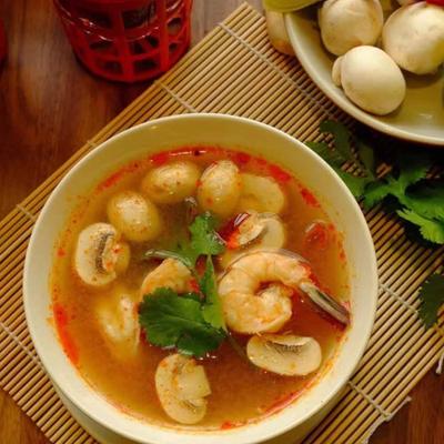 Tom Yum Shrimp.