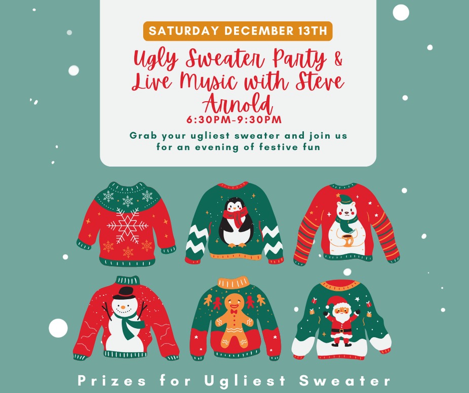 Ugly Sweater Party & Live Music with Steve Arnold event photo