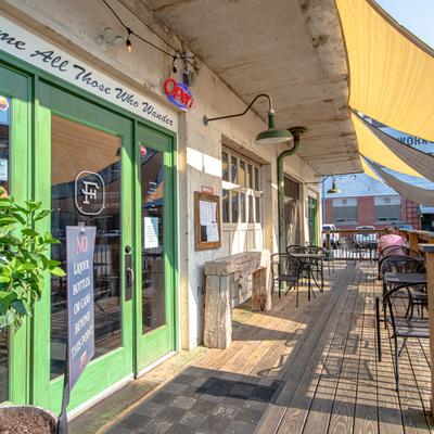 Exterior, seating space