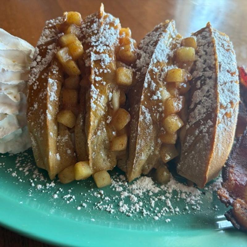 Apple Cinammon Waffle photo