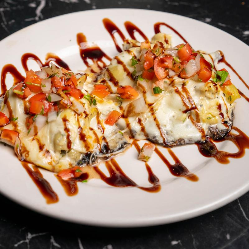 Grilled Stuffed Portobello Mushroom photo