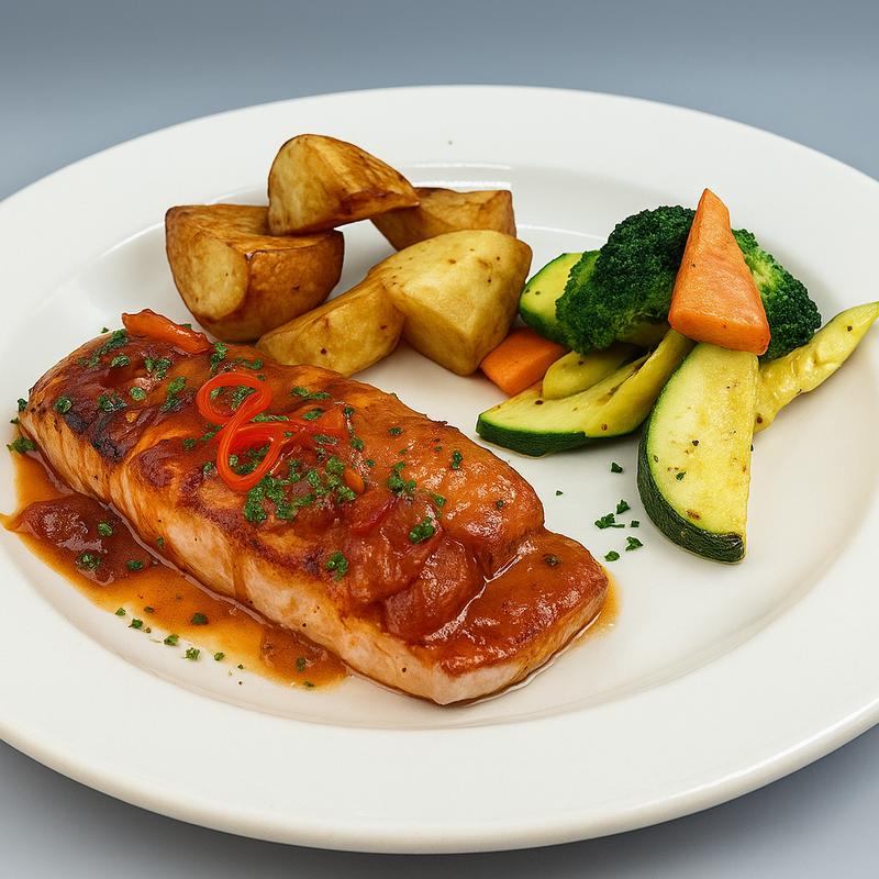 Salmon alla Livornese Filet photo