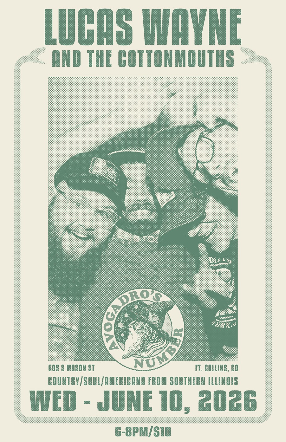 Lucas Wayne and the Cottonmouths event photo