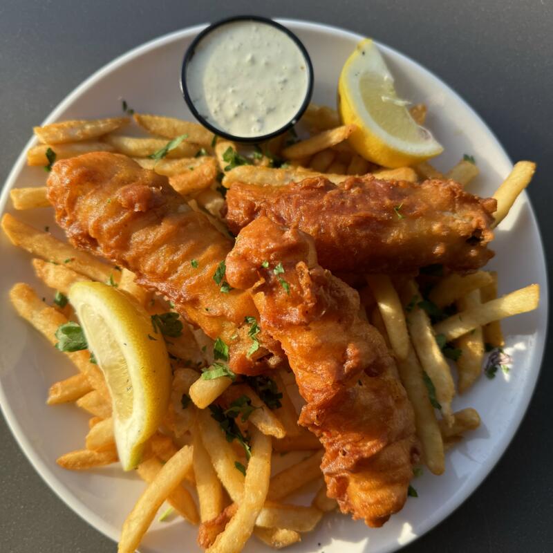 IPA Beer Battered Fish and Chips photo