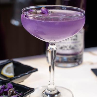 The Queens Martini cocktail.