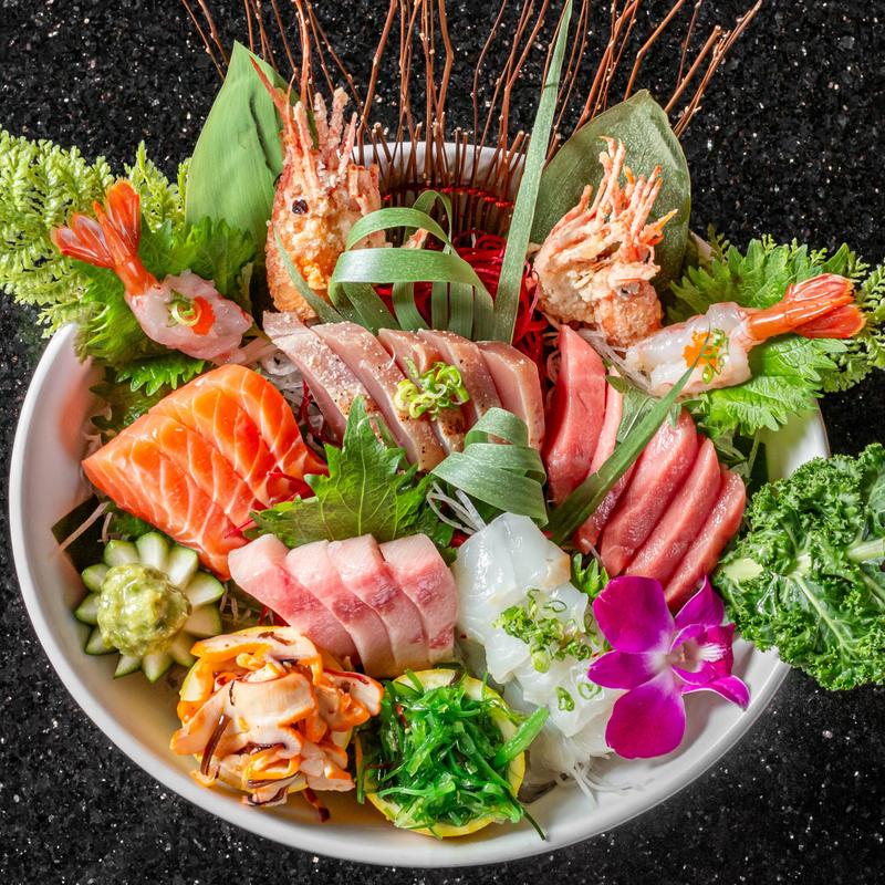 menu item 75 of 85, Drunken Fish Sashimi