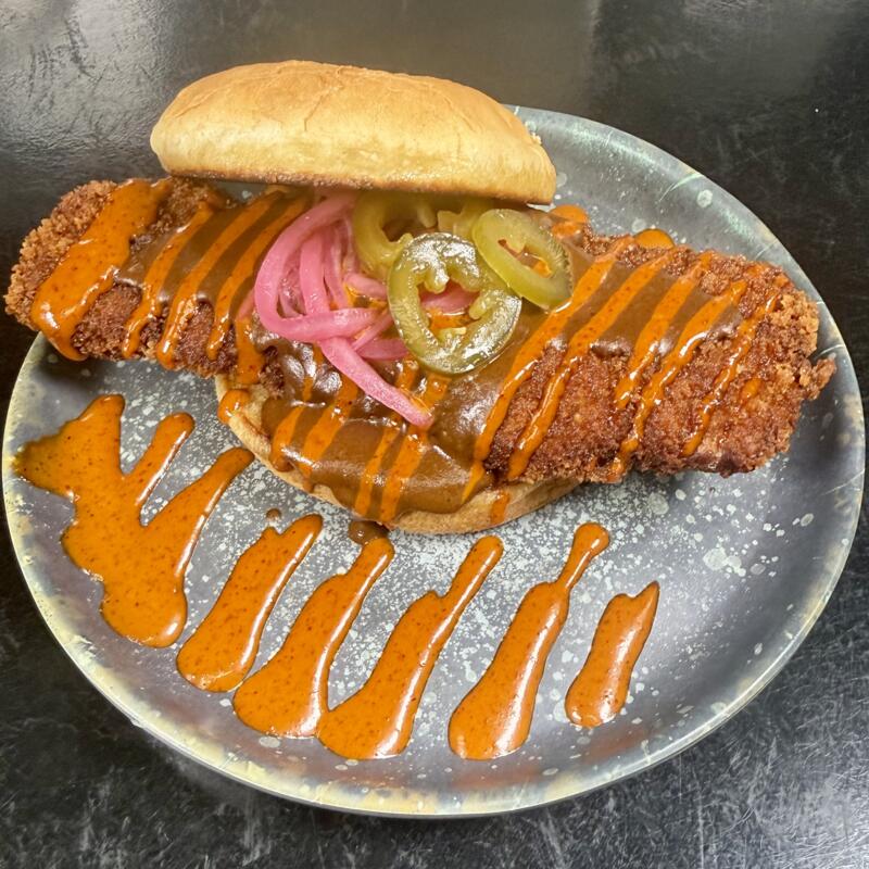 Pork Schnitzel Sandwich photo