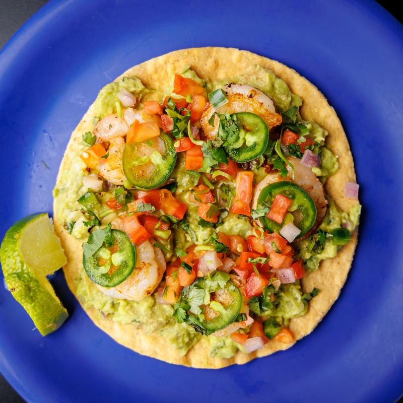Shrimp Tostada photo