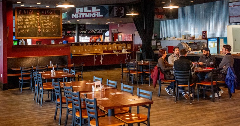 Interior, dining area