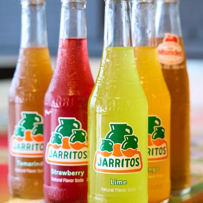 Assorted Jarritos sodas.