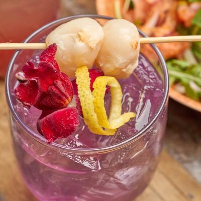 Lychee Sonic cocktail.