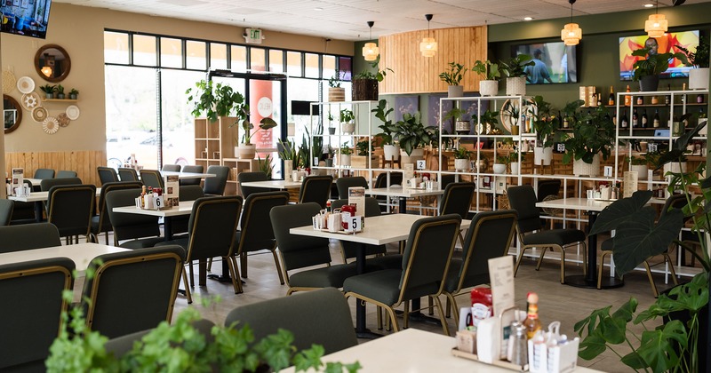 Restaurant dining area