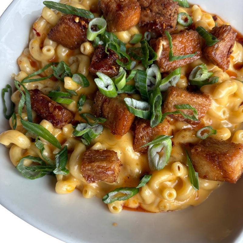 Hot Honey Pork Belly Mac photo