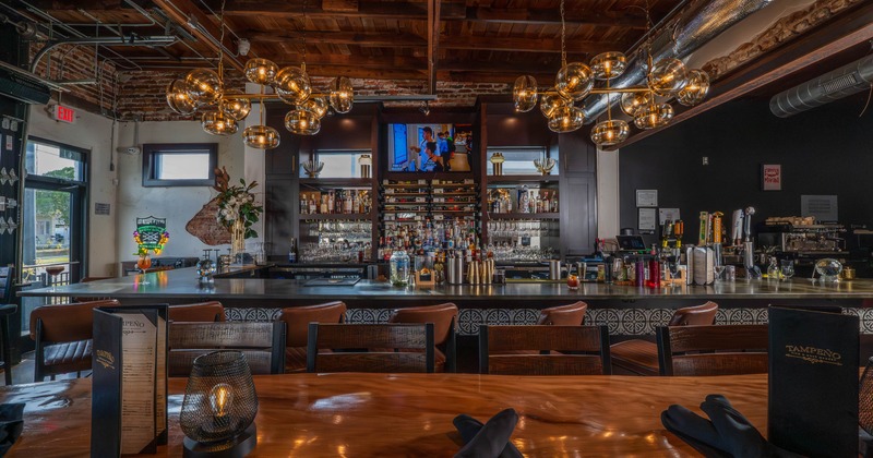 Interior, main dining area