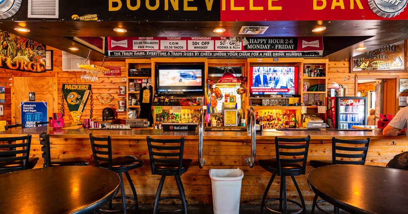 Interior, view of the bar area