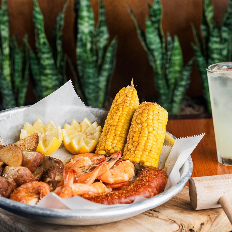 Shrimp & Sausage Steam Pot photo