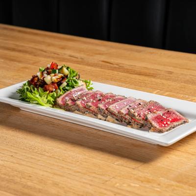 Ahi tuna tataki.