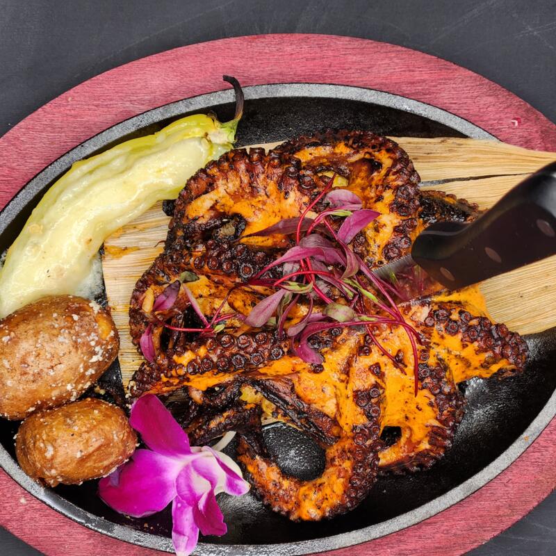 Octopus Zarandeado (Octopus Acapulco Style) photo