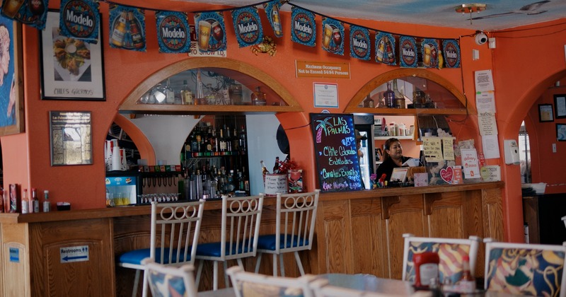 Interior, diner area