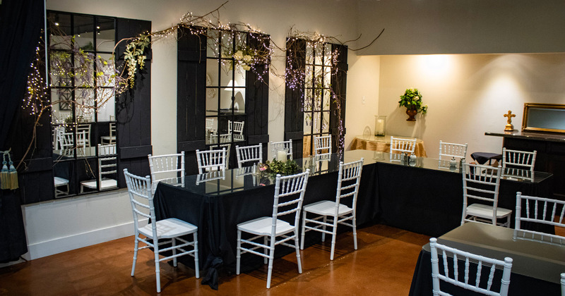 Interior, elegantly decorated room