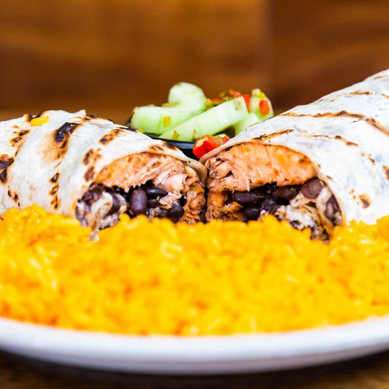 Salmon Burrito photo