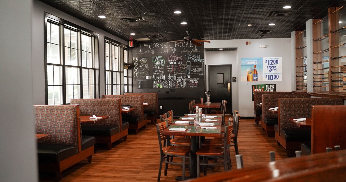 Interior, dining area