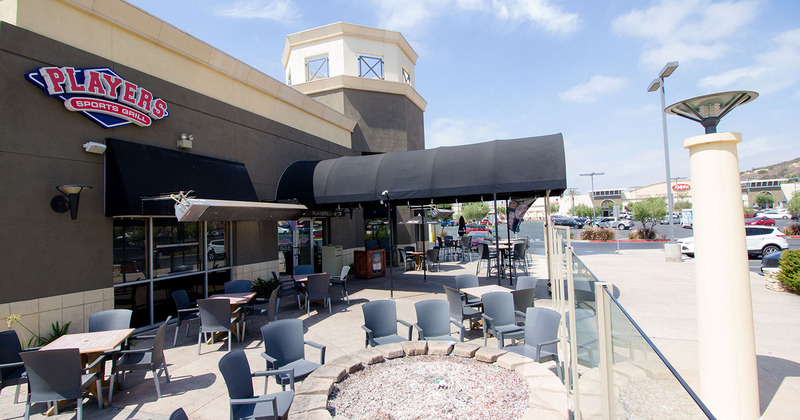 Outdoor seating area