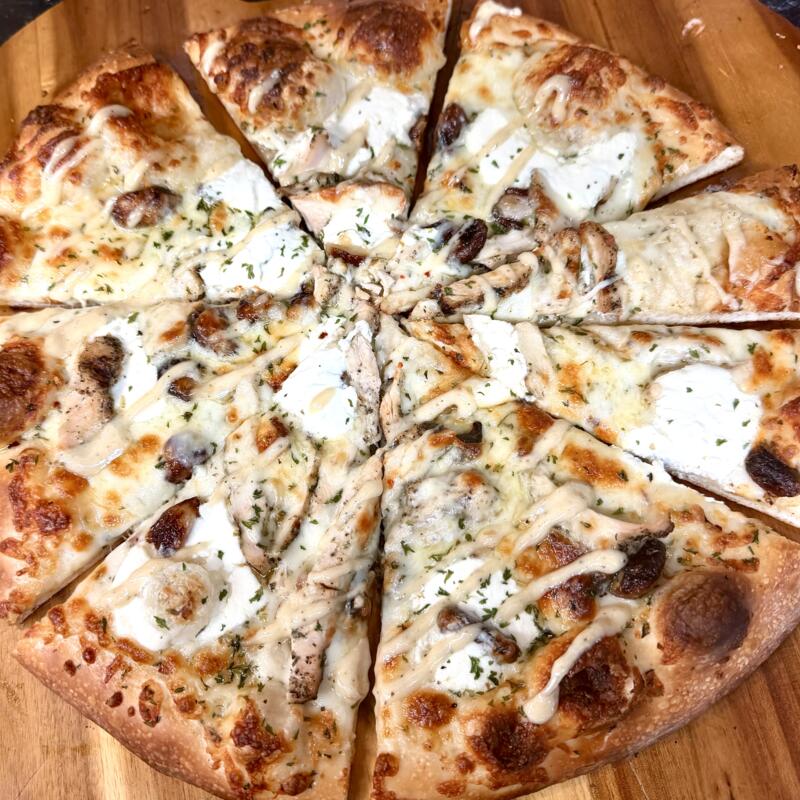 menu item 11 of 19, Brooke's Garlic Aioli Pizza