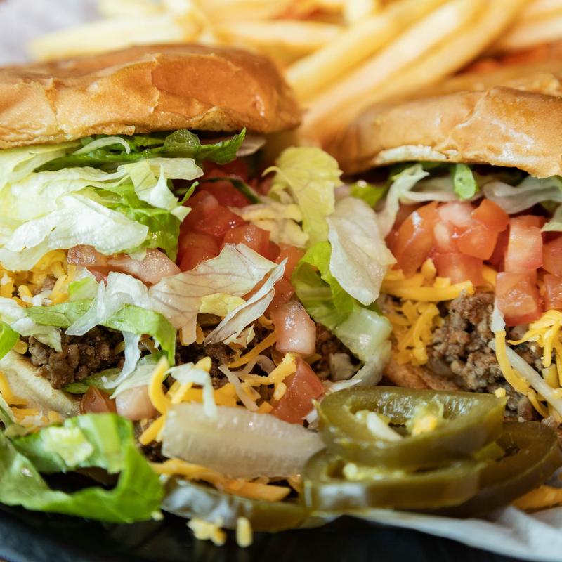 menu item 3 of 23, Combo 3 - Two Small Taco Burgers